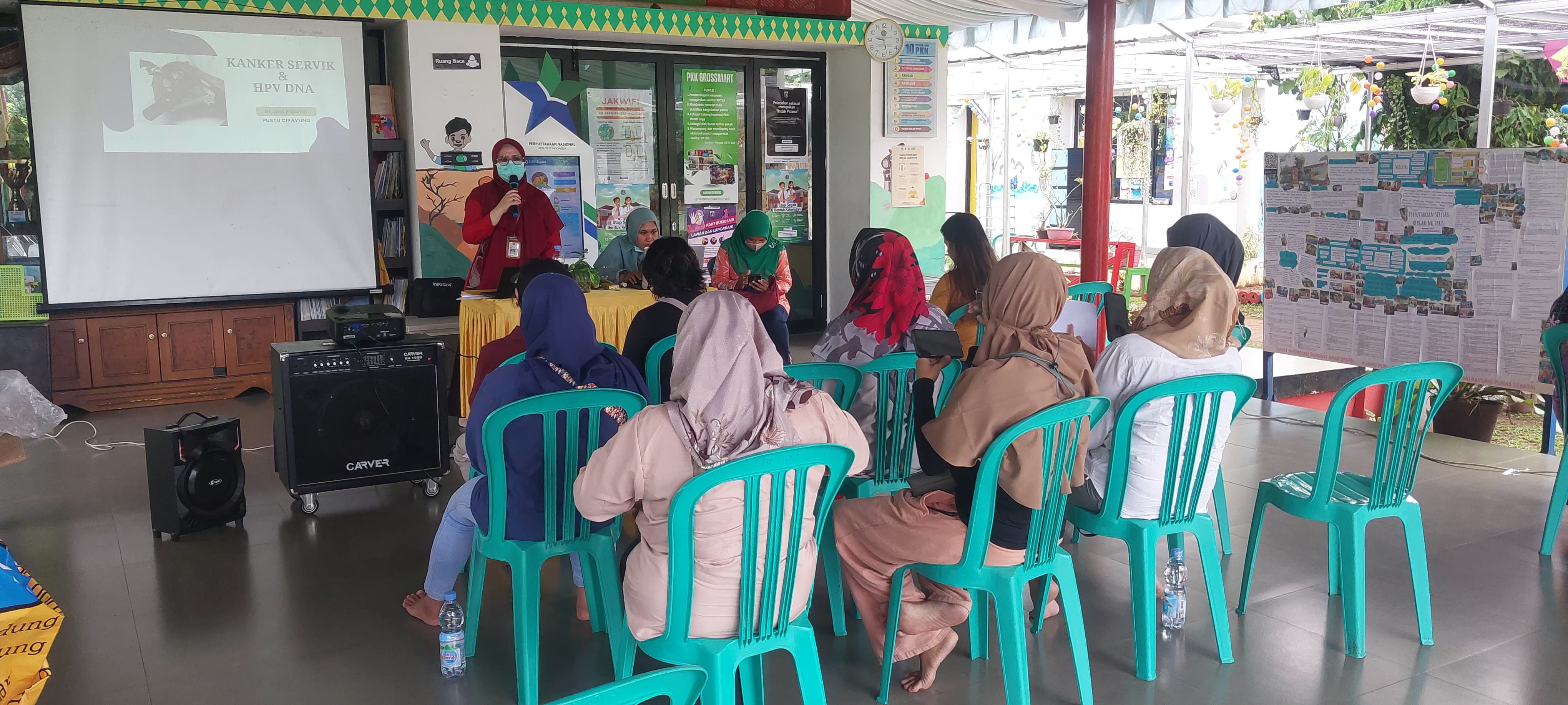 Seminar Literasi Kesehatan : Mengenal Lebih Dekat Kanker Serviks Di RPTRA Payung Tunas Teratai